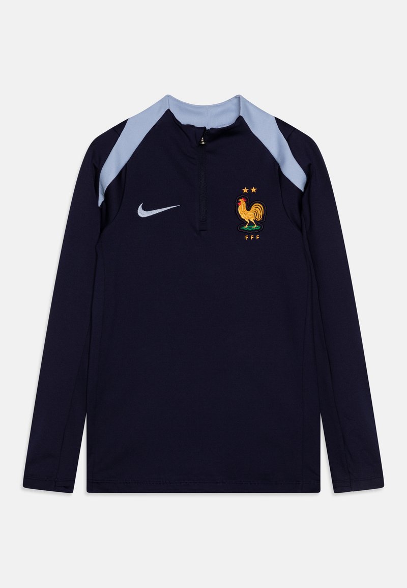 Nike Performance - FRANCE FFF STRIKE DRILL UNISEX - Article de supporter - blackened blue/cobalt bliss, Agrandir