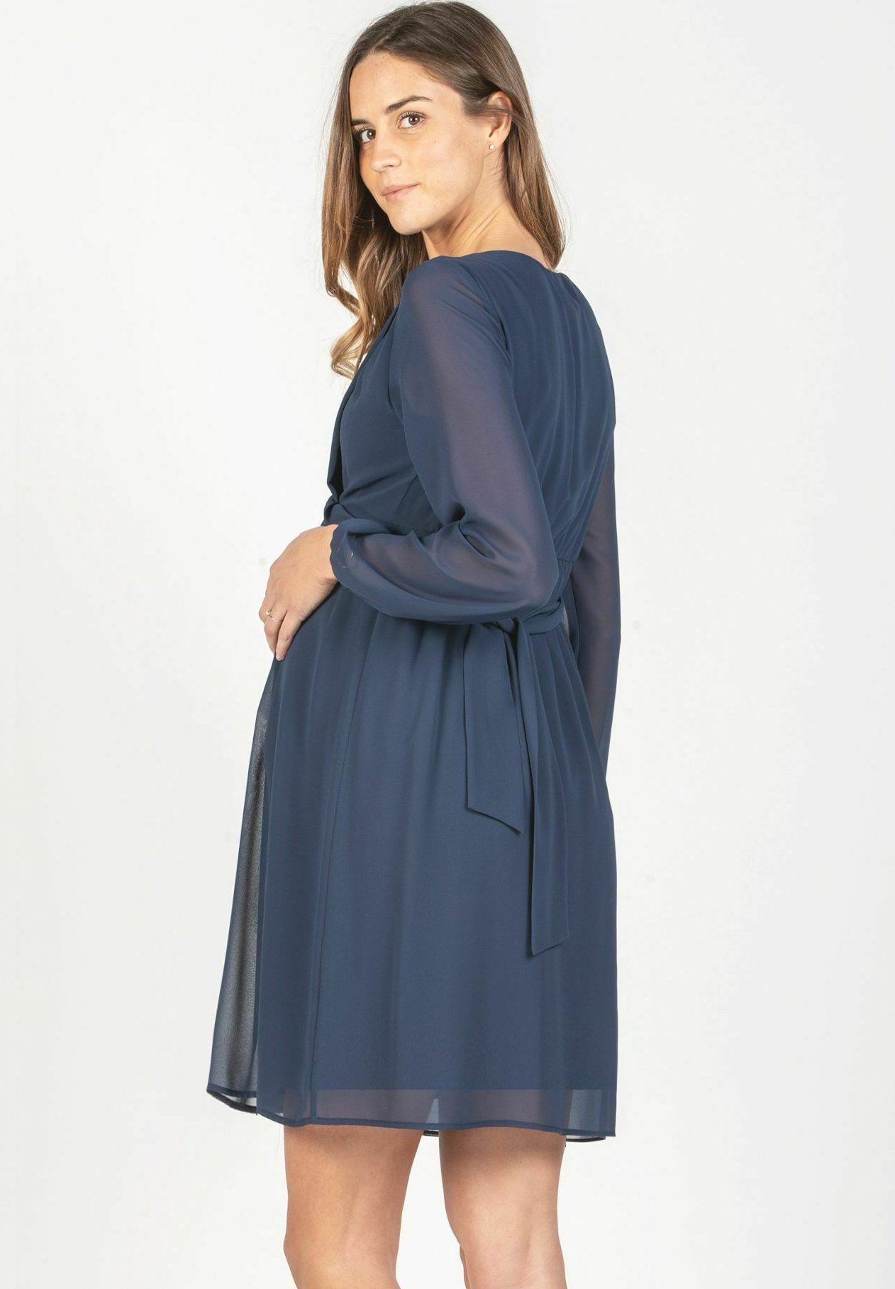 royal blue maternity