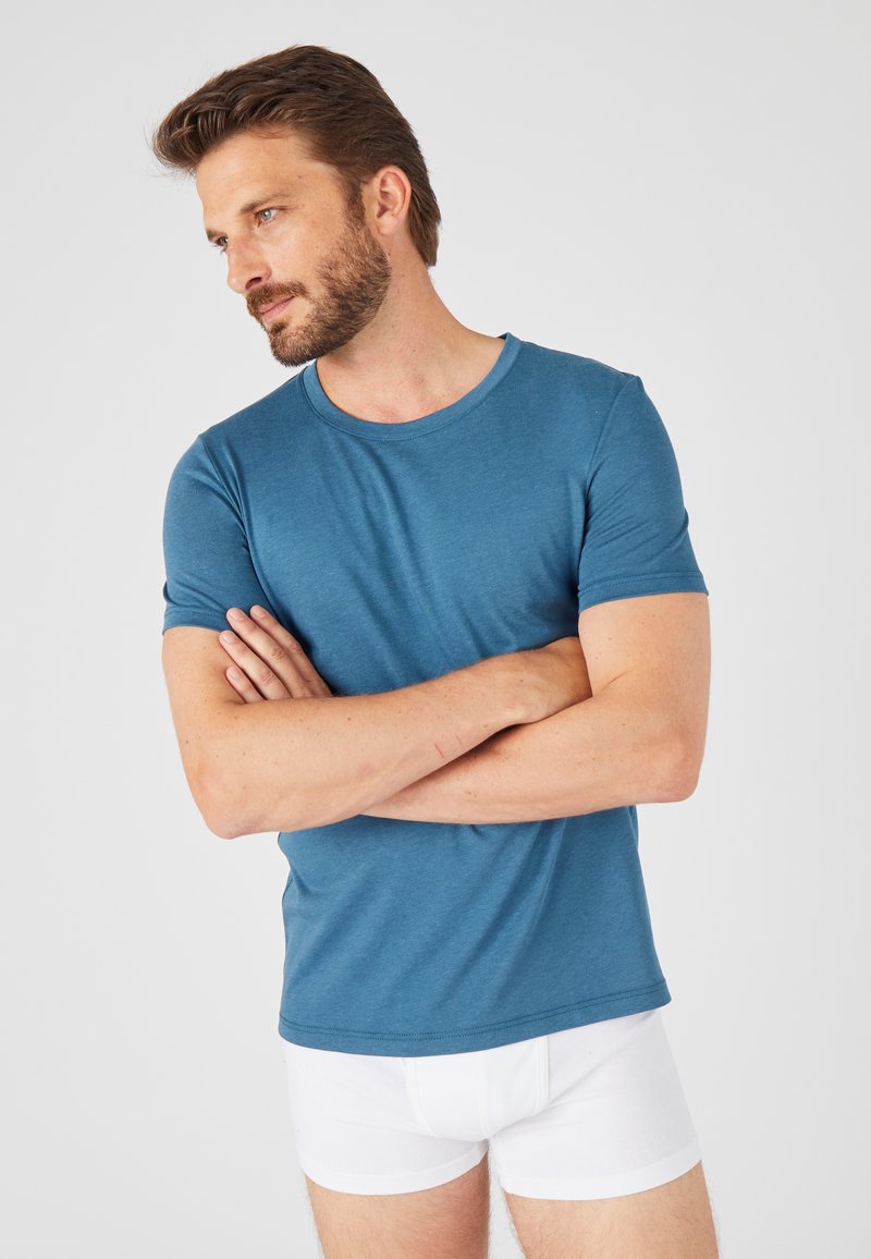 Damart Hemd blauw Damart Hemd blauw