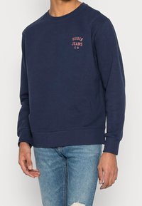 Nudie Jeans Mikina - dark blue