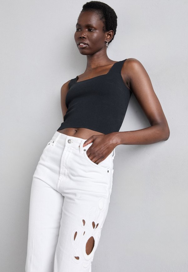 AMBER RICAMO FIANCHI - Wide Leg4