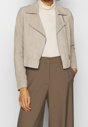 Chaqueta de cuero - stone