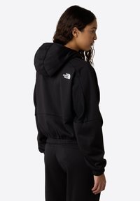 The North Face W MOUNTAIN ATHLETICS FLEECE FULL ZIP JAC - Running jacket - tnf black
