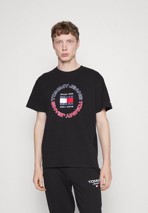 ATHLETIC TEE - Print T-shirt - black