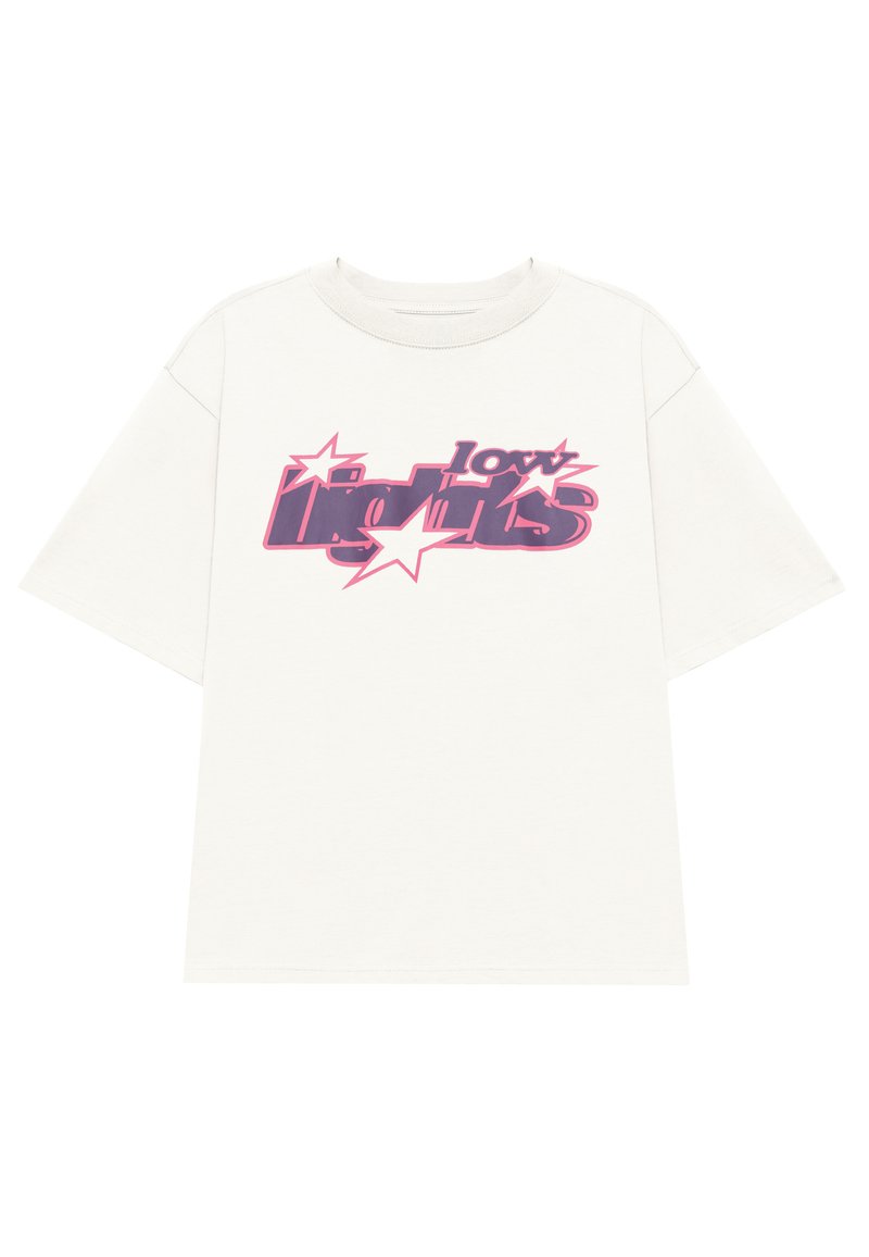 LOW LIGHTS STUDIOS® T-shirt print crème