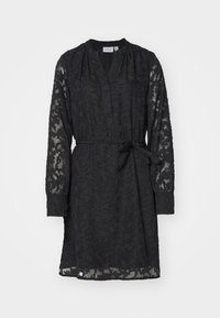 VIFLEMA VNECK - Dnevna obleka - black beauty