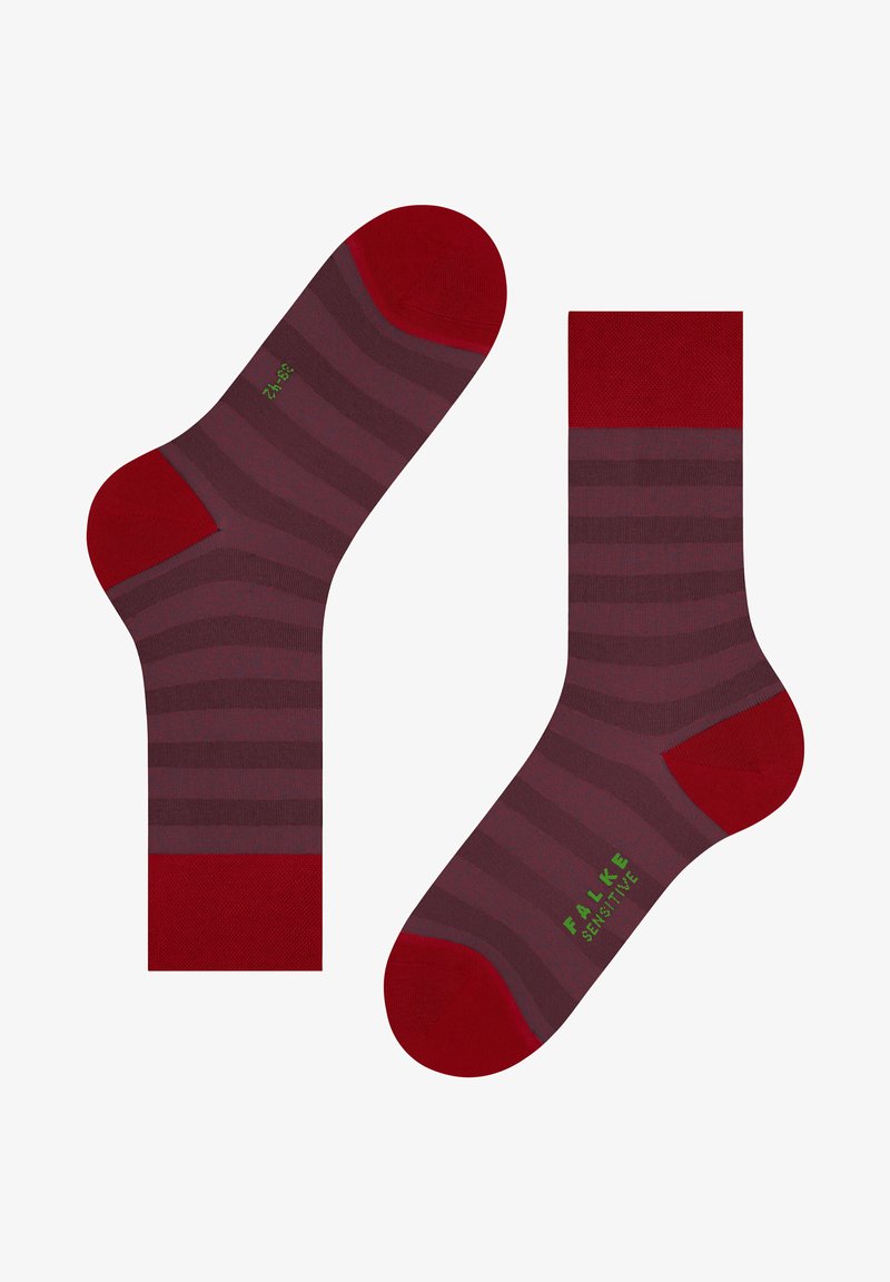 FALKE SENSITIVE MAPPED LINE - Socks - passion