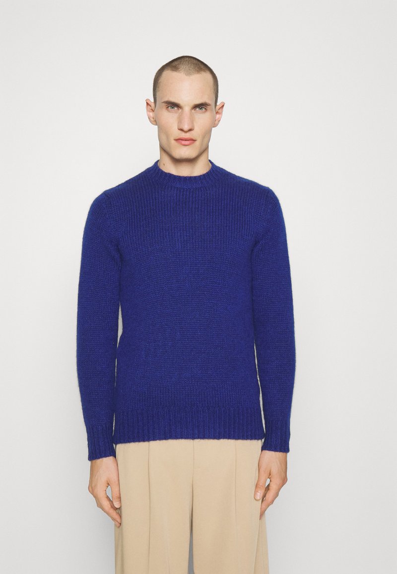 Maglione Calvin Klein da Uomo Girocollo a Costine | Colore Nero - Martino
