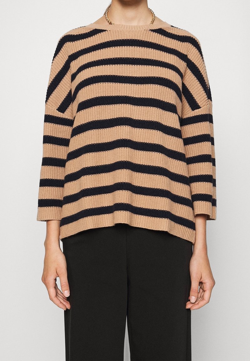 FTC Cashmere Stickad tröja - dark blue