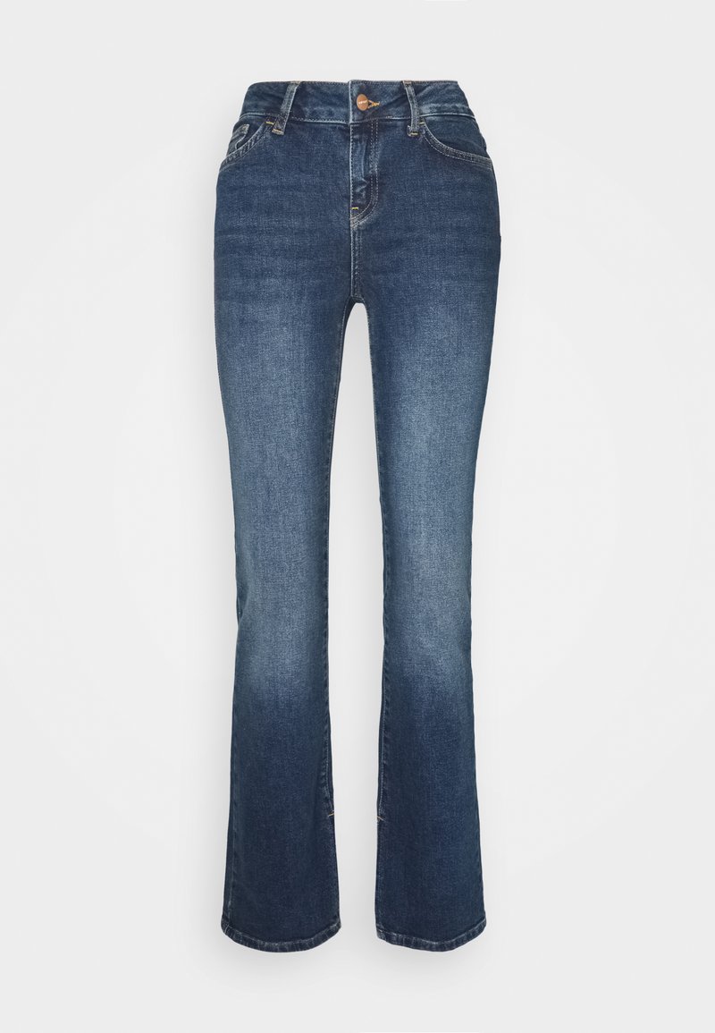 Vero Moda Flared Jeans donkerblauw denim
