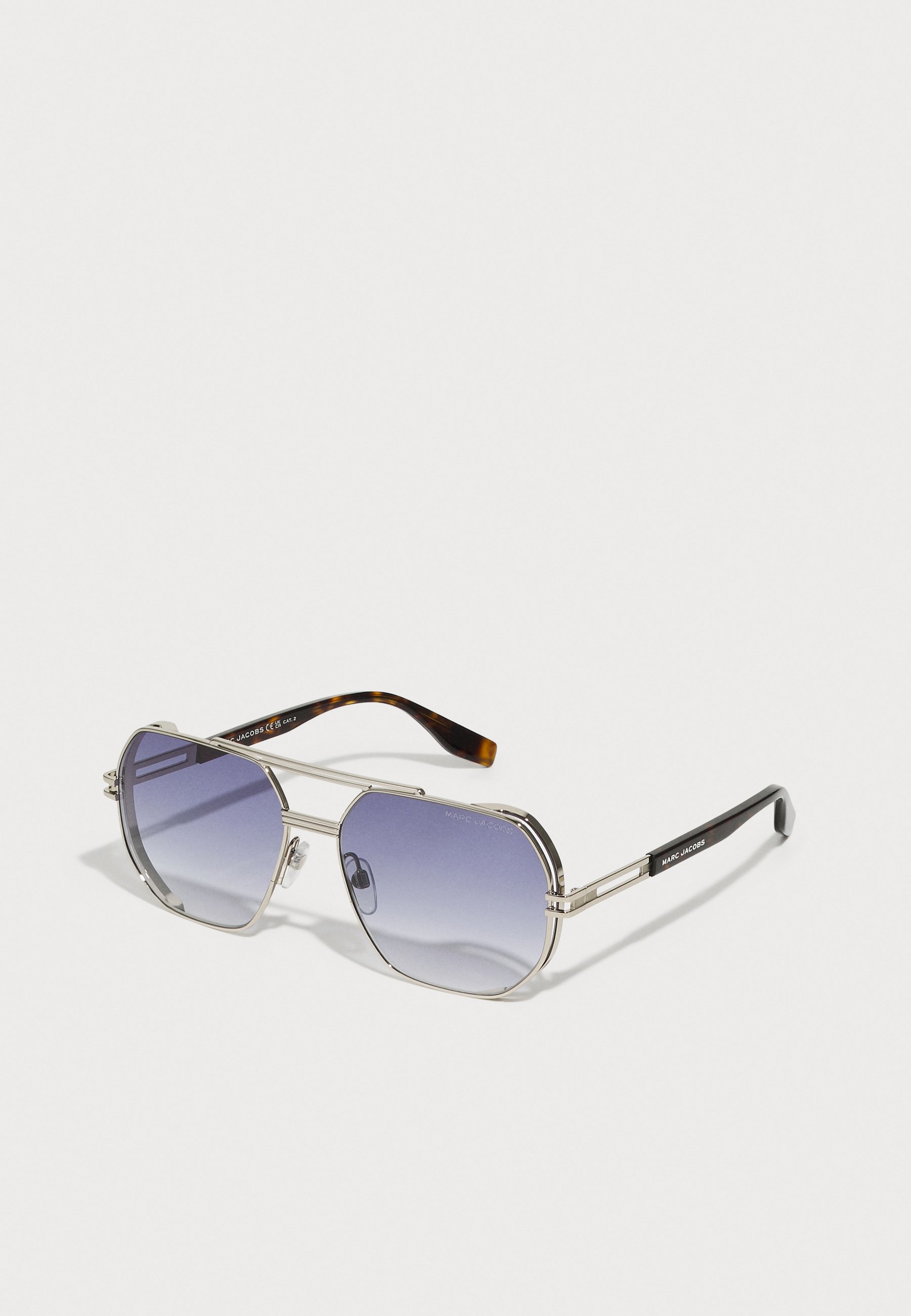 Marc Jacobs Silver and Purple Aviator Sunglasses Amazon.com: Marc Jacobs MARC 425/S DXK GLITTER BURGUNDY 53  main image 2