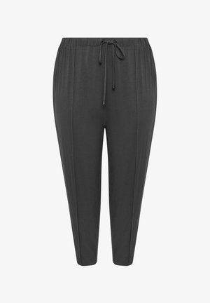 Yours Clothing, PLUS SIZE WIDE LEG TROUSERS - Trainingsbroek - dark grey