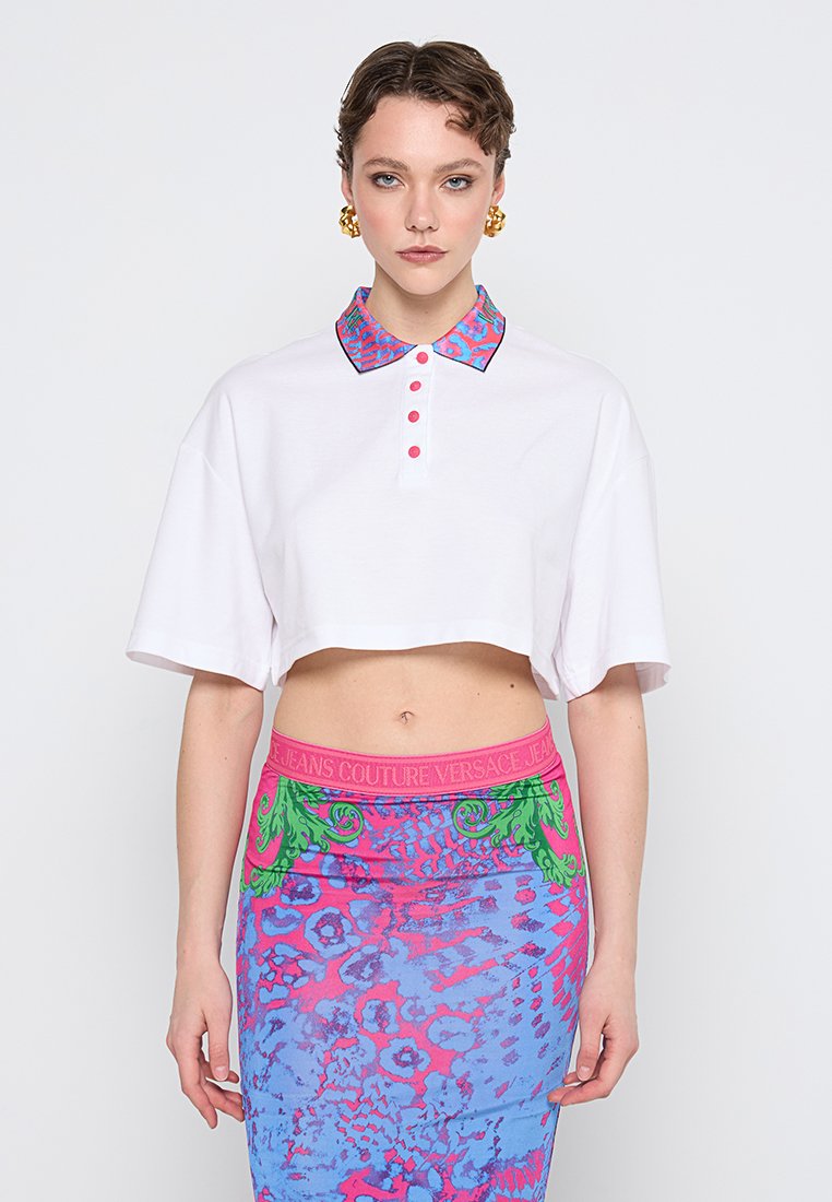 Versace Jeans Couture Poloshirt wit