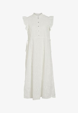 VILA, VISIMONE O NECK - Särkkleit - snow white