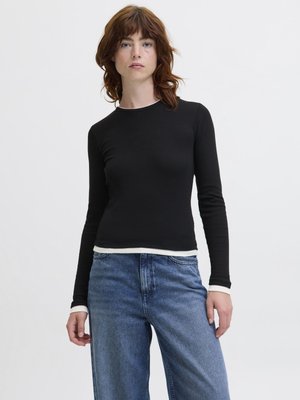 JJXX, Longsleeved JXHENNA Longsleeved - Langærmet T-shirt - black cloud dancer