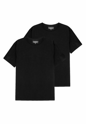 CREW-NECK 2 PACK - Undershirt - black