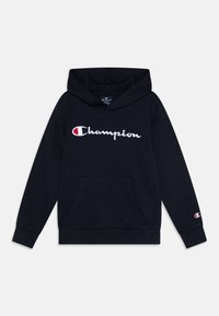 Champion - ICONS HOODED - Džemperis su gobtuvu - dark blue Miniatiūros vaizdas 1