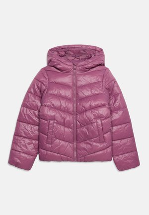 ONLY GIRLS, KOGKAJSA LIGHT QUILT HOOD JKT OTW NOOS - Giacca invernale - grape nectar