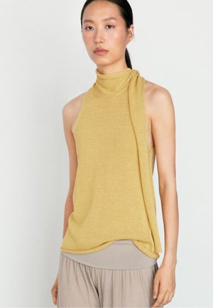 Massimo Dutti, Top - neon yellow