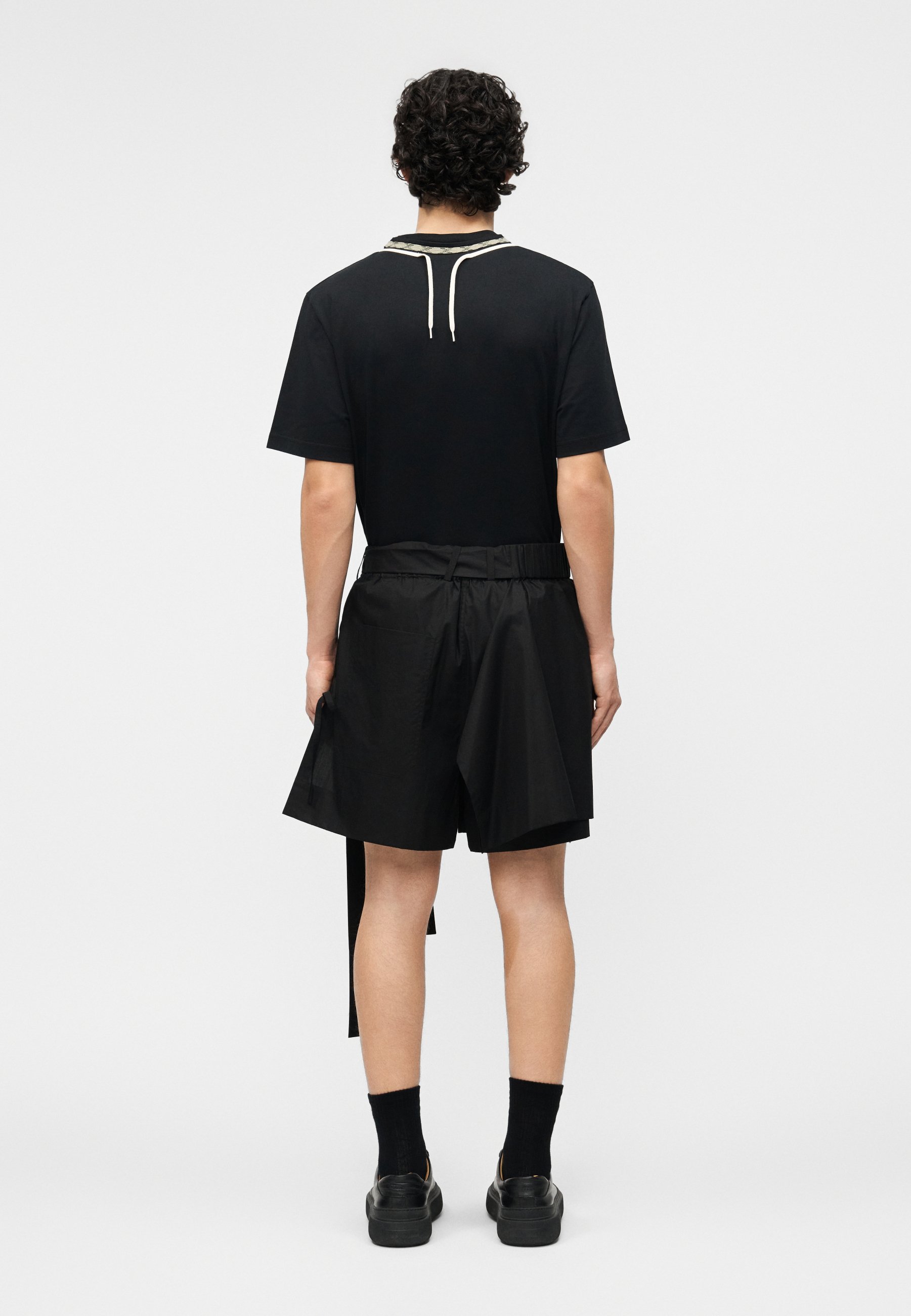 CRAIG GREEN LAYERED - Shorts - black - Zalando.ie