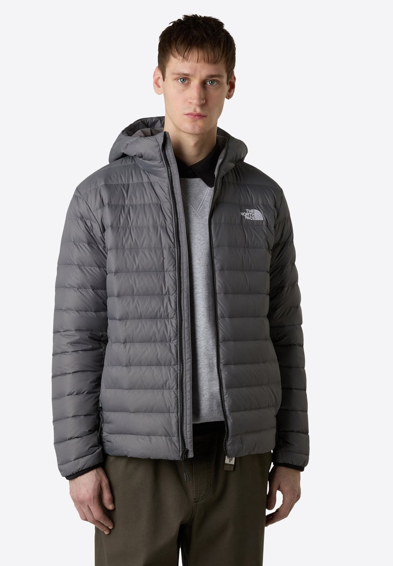 The North Face HOODED - Bunda z prachového peří - smoked pearl