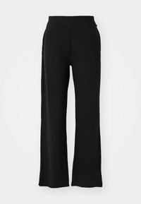 HUGO BOSS Mens Stripe Pants Logo-Embroidered Pyjama Bottoms in Striped Cotton poplin Blue - Sleepwear HUGO BOSS Mens Stripe Pants Logo-Embroidered Pyjama Bottoms in Striped Cotton poplin Blue - Sleepwear