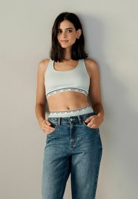 Next DAISY THREE PACK - Bustier - gingham print mauve white