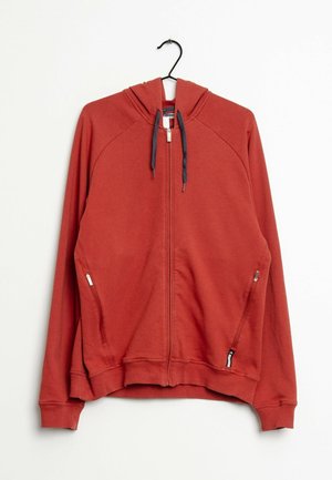 Mikina na zip - orange