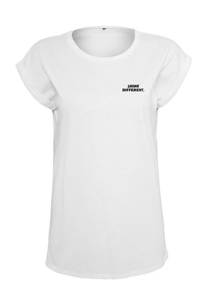 Urban Classics, THINK BASIC BASIC SHIRT - T-shirt print - white