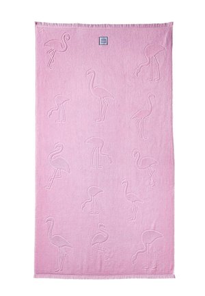FLAMINGO - Beach towel - pink