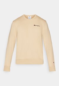ICONS CREWNECK WITH SMALL LOGO - Sweatshirt - tan