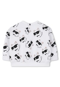 KARL LAGERFELD KIDS SET - Sweatshirt - white/black