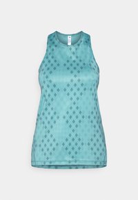 CLUB GRAPH TANK - Topper - powder teal/preloved teal