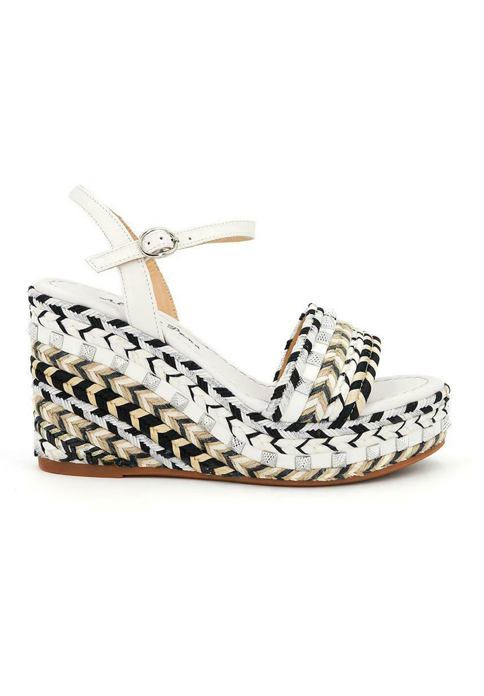 Alma en Pena Sandalias de cuña - white/blanco - Zalando.es