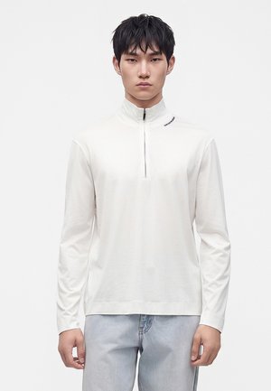 Emporio Armani, Langarmshirt - snow white