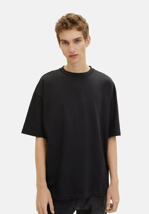 TOM TAILOR DENIM Navadna majica - black