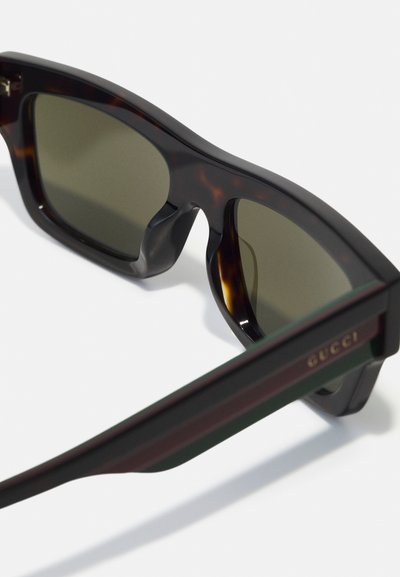 Gucci UNISEX - Gafas de sol - havana/green