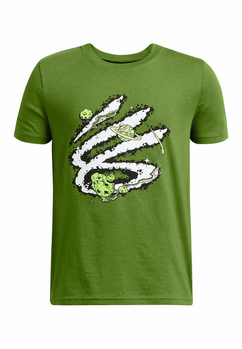 Under Armour T-shirt print groen Under Armour T-shirt print groen