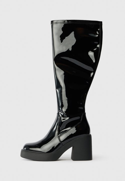 Even&Odd Wide Fit by Zalando Cizme cu toc - black