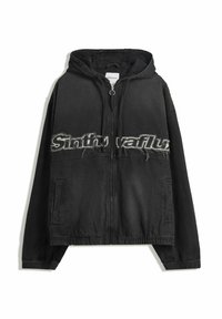 ZIP-UP EMBROIDERED - Cowboyjakker - black