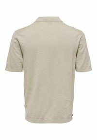 Only & Sons EINFARBIG - Poloshirt - pumice stone