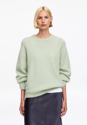 ARKET, Pullover - green melange