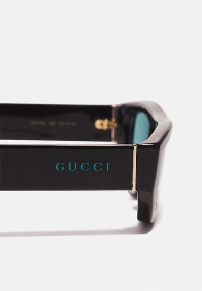 Gucci Lunettes de soleil - black-black-green