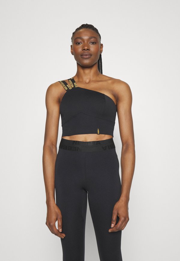 NEBBIA WOMENS HIGH SUPPORT SPORTS BRA INTENSE ASYMMETRIC - High support sports bra