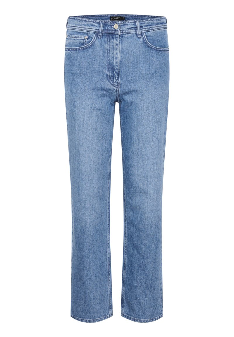 Soaked in Luxury Straight leg jeans blauw