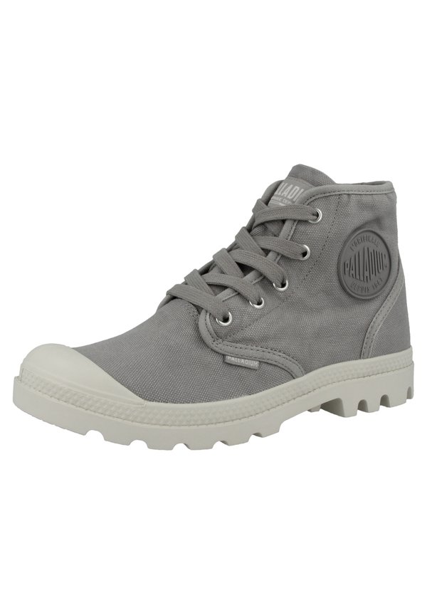 Lace-up ankle boots - gray flannel2