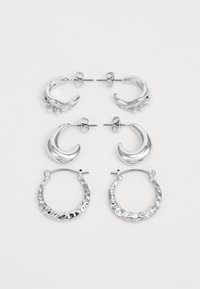 PCALINA EARRING 3 PACK - Naušnice - silver-coloured