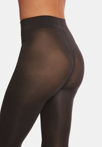 Wolford DE LUXE 66 COMFORT - Strumpbyxor - nearly black