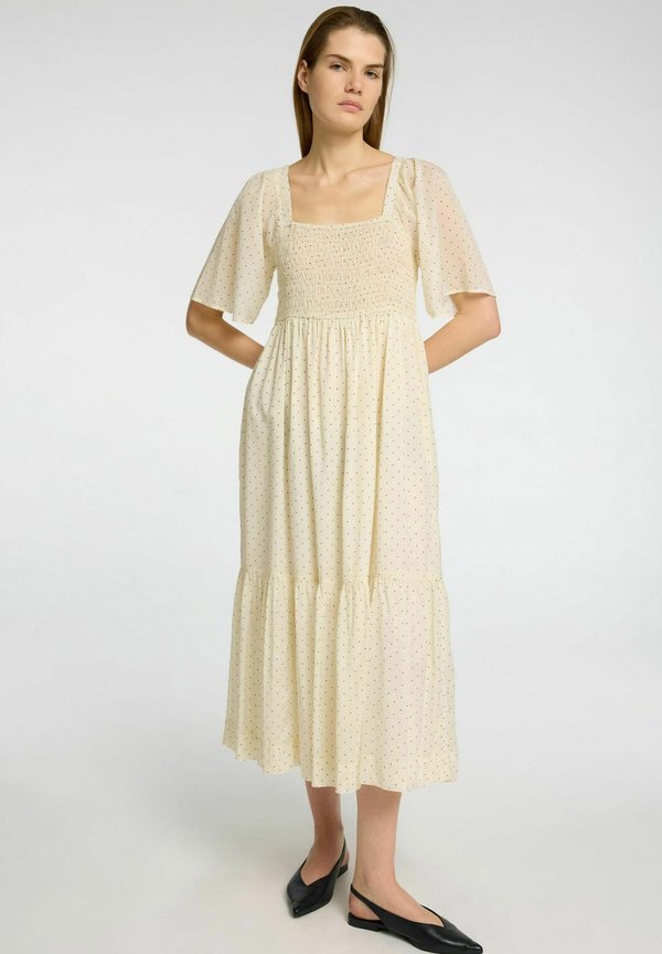 KARREEAUSSCHNITT - Freizeitkleid - birch