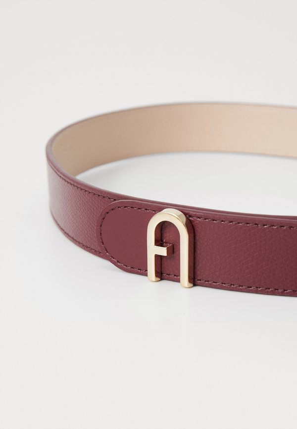 FLOW BELT  - Belt - bordeaux2